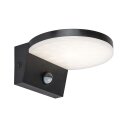 BATIDA VANJSKA LED ZIDNA SVJETILJKA + SENZOR 9W/2700-4000-6500K/900lm/IP54