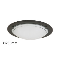 UFO PLAFONJERA BLACK 1x E27/60W