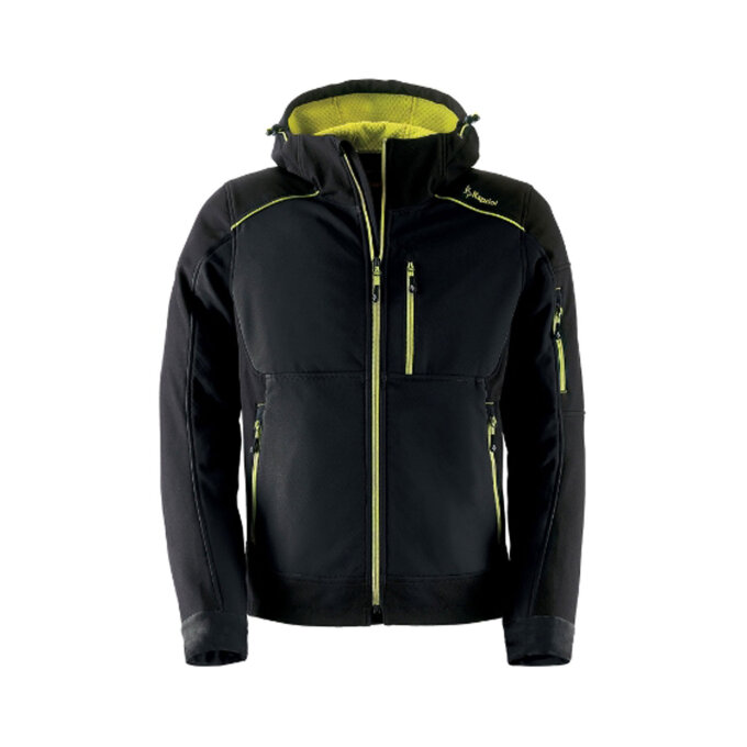 KAPRIOL SOFTSHELL JAKNA DYNAMIC CRNA