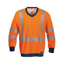 KAPRIOL SIGNALIZIRAJUĆA HV MAJICA DUGIH RUKAVA NARANČASTA - slika 1
