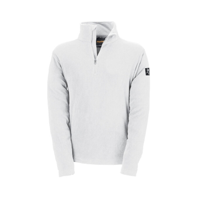 KAPRIOL MAJICA OD MIKROFLISA HALF-ZIP WOLF BIJELA