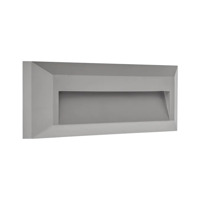 VANJSKA ZIDNA LED SVJETILJKA UH3038-1702 CCT SIVA 3W/IP65