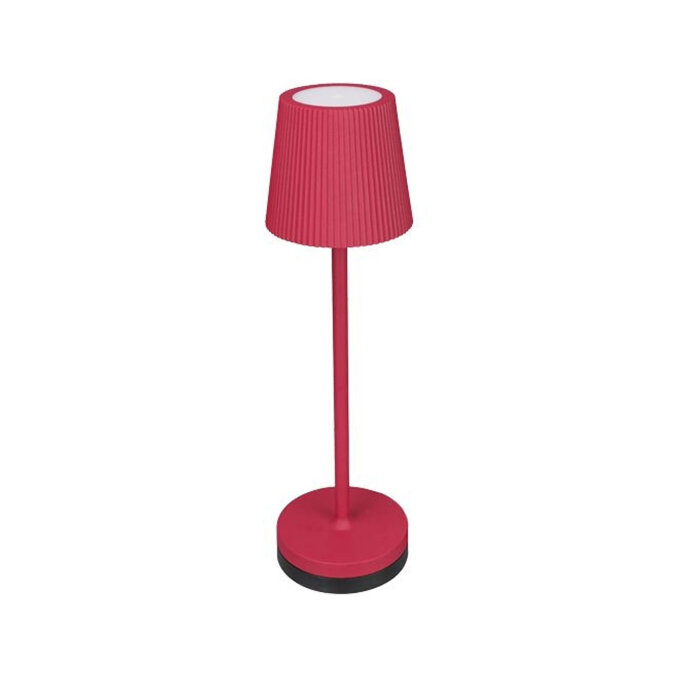 STOLNA LED PUNJIVA SVJETILJKA GILLIAN CRVENA 3W/300lm/2700-4000K/IP54 (10672)