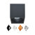 DOWNLIGHT RETTANGOLARE R+ ALU DARK GREY 130 x 96 mm GU10/40