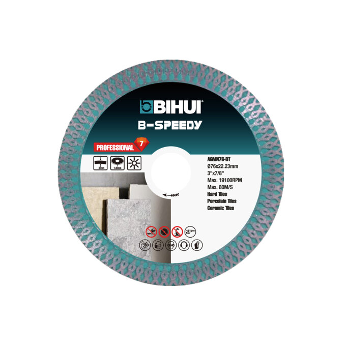 BIHUI DIJAMANTNA REZNA PLOČA AGMN76-BT 76 mm x 1,2 mm