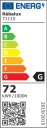BITSI ZIDNA LED SVJETILJKA 72W/3000-6000K/3200lm/IP20