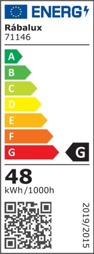 ARILD STROPNA LED PAMETNA SVJETILJKA 48W/3000-4000-6500K/1850lm/IP20