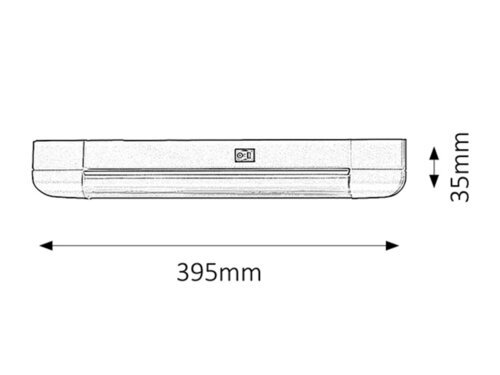 BAND LIGHT SVJETILJKA ZA POLICE T8 1x G13/10W/630lm/2700K