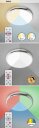 BALTHASAR KUPAONSKA LED PLAFONJERA 18W/3000-6500K/1600lm/IP44