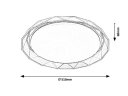 ARCADIA LED PLAFONJERA 48W/3360lm/3000K
