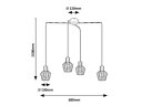 BELANO VISILICA 4x E27/40W/IP20