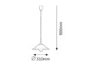 ALABASTRO VISILICA 1x E27/60W/IP20