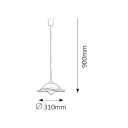 ALABASTRO VISILICA 1x E27/60W/IP20