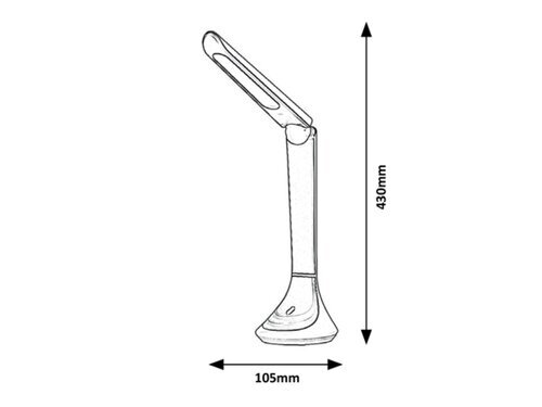 BALOR STOLNA LED SVJETILJKA 5W/4000K/320lm/IP20