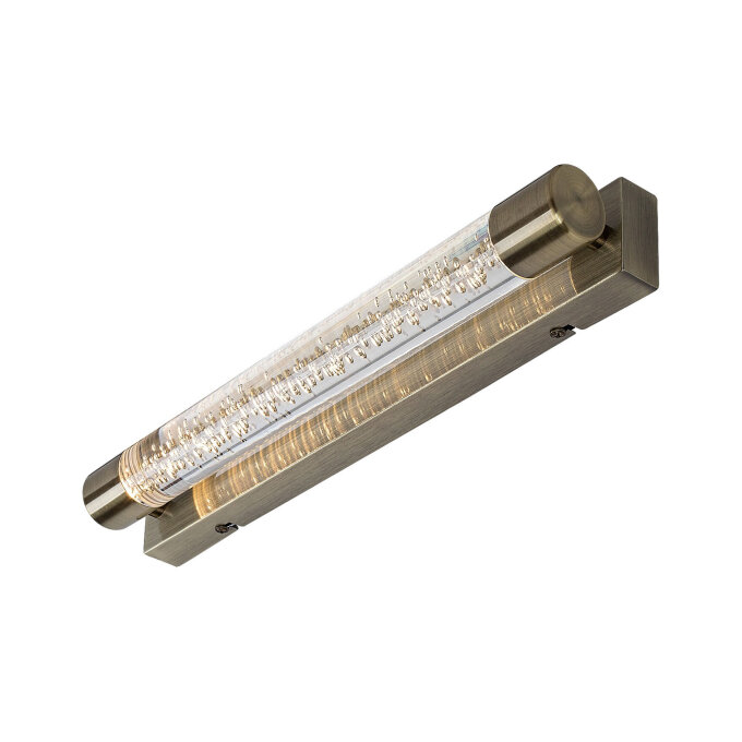 ABBEY KUPAONSKA LED ZIDNA SVJETILJKA ANTIK BRONČANA 2x 5W/3000K/900lm/IP44