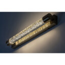 ABBEY KUPAONSKA LED ZIDNA SVJETILJKA ANTIK BRONČANA 2x 5W/3000K/900lm/IP44