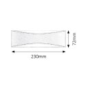 BIRMINGHAM VANJSKA LED ZIDNA SVJETILJKA 7W/4000K/796lm/IP65