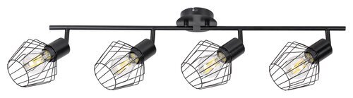 BELANO REFLEKTOR BLACK 4x E27/40W/230V (3537)