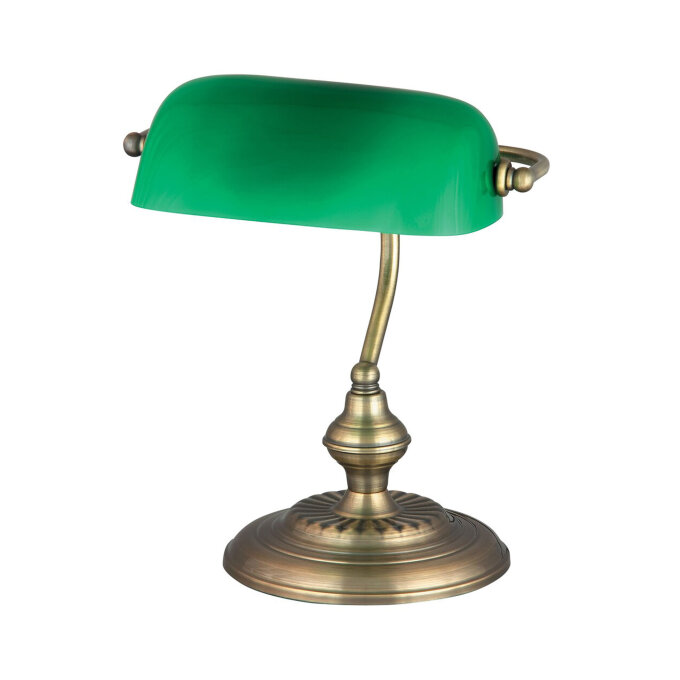 BANK STOLNA SVJETILJKA GREEN 1x E27/60W/230V (4038)