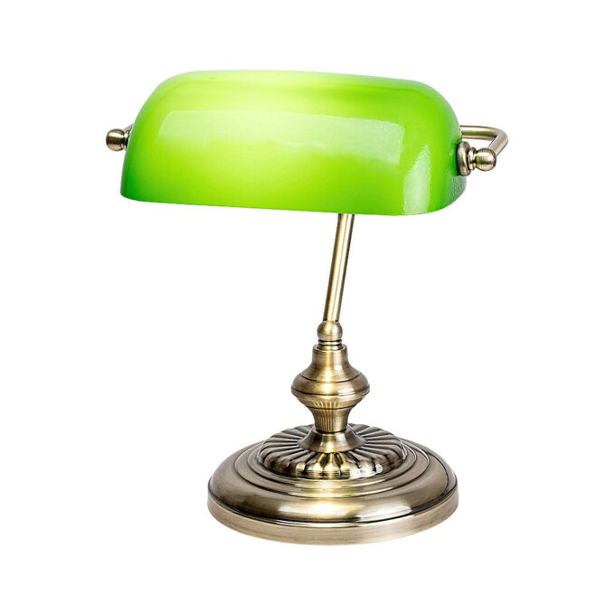 BANK STOLNA SVJETILJKA GREEN 1x E27/60W/230V (4038)