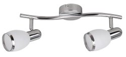 ELITE SPOT REFLEKTOR CHROME/WHITE 2x E14/40W/230V