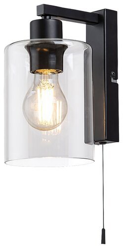 MIROSLAW ZIDNA SVJETILJKA MATTE BLACK 1x E27/40W/230V (5077)