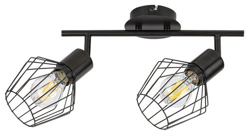 BELANO REFLEKTOR BLACK 2x E27/40W/230V (3535)
