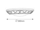 ATHEN ZIDNA PLAFONJERA 1x E14/60W/230V (3721)