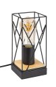BOIRE STOLNA SVJETILJKA BLACK 1x E27/40W