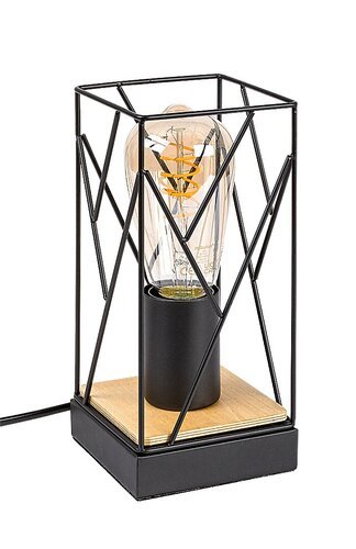 BOIRE STOLNA SVJETILJKA BLACK 1x E27/40W
