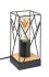BOIRE STOLNA SVJETILJKA BLACK 1x E27/40W (74006)