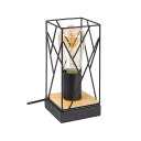 BOIRE STOLNA SVJETILJKA BLACK 1x E27/40W (74006)