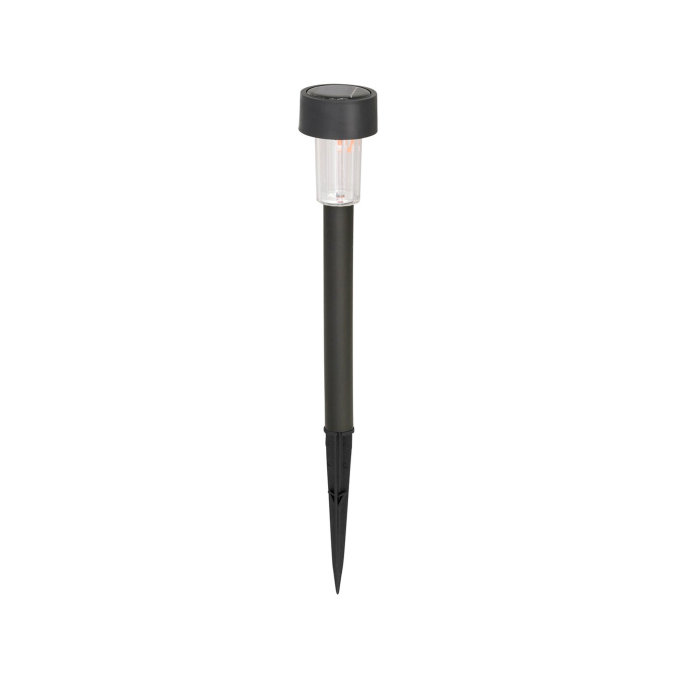 SOLAR 1 LED SOLARNA SVJETILJKA 0,1W/1,2V/IP44 CRNA (8365)