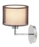 ANASTASIA ZIDNA SVJETILJKA CHROME/WHITE/GOLD 1x E27/60W/230V (2628)