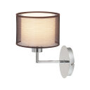 ANASTASIA ZIDNA SVJETILJKA CHROME/WHITE/GOLD 1x E27/60W/230V (2628)