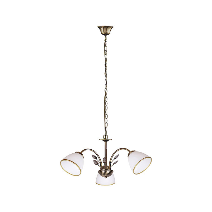 ALETTA LUSTER BRONZE/WHITE 3x E14/40W/230V (2779)