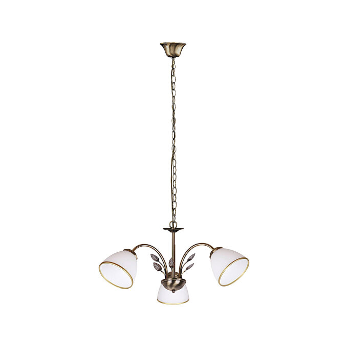 ALETTA LUSTER BRONZE/WHITE 3x E14/40W/230V (2779)