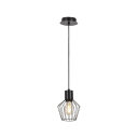 BELANO VISILICA BLACK 1x E27/40W/230V (3539)
