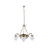 ANNABELLA LUSTER BRONZE/WHITE 3x E14/40W + 2x E27/60W (8633)