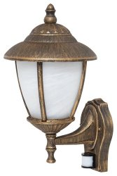 MADRID VANJSKA ZIDNA SVJETILJKA ANTIQUE GOLD E27/60W/IP43 (7836)
