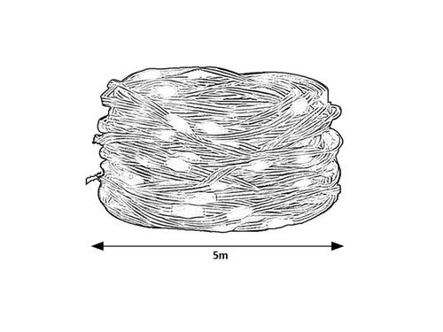 BIRI LED VANJSKA SVJETLOSNA DEKORACIJA 2,8W/DC/5V (77123)