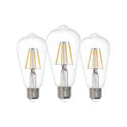 EGLO LED ŽARULJA CLEAR E27/ST64/4W/470lm/2700K, 3 kom (11346)