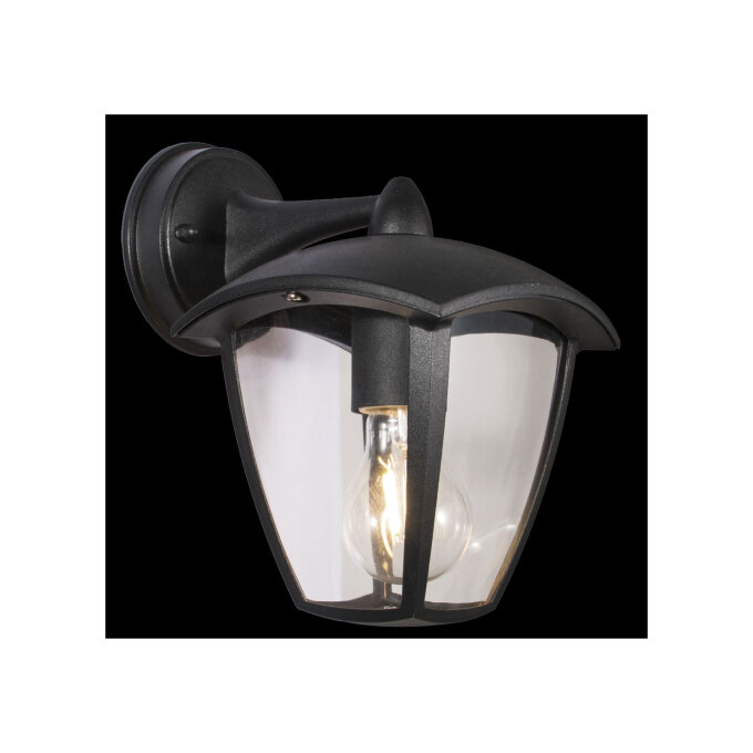 BLACK DOWN 4 GLASS ZIDNA LANTERNA 1x E27/60W/IP44 (10432)
