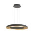 VISILICA LED ARROTONDATO-P-S400/24 MAT CRNA/ZLATNA CCT fi 400 x 1500 mm 24W