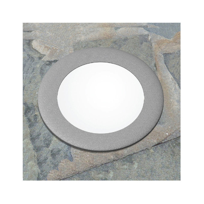 PODNA UGRADBENA LED SVJETILJKA CECI 160 GREY 1x GX53/7W/3000K/IP67