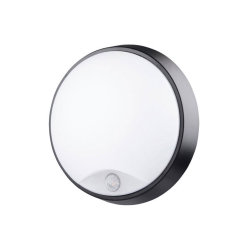 VANJSKA LED SVJETILJKA SA SENZOROM BL-MYS14DA1-B8 ROUND BLACK 14W/IP54