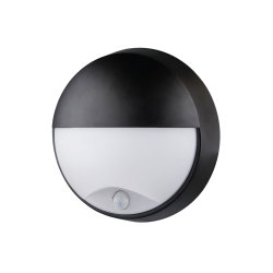 VANJSKA LED SVJETILJKA SA SENZOROM BL-MYS14DA2-B8 ROUND BLACK 14W/IP54