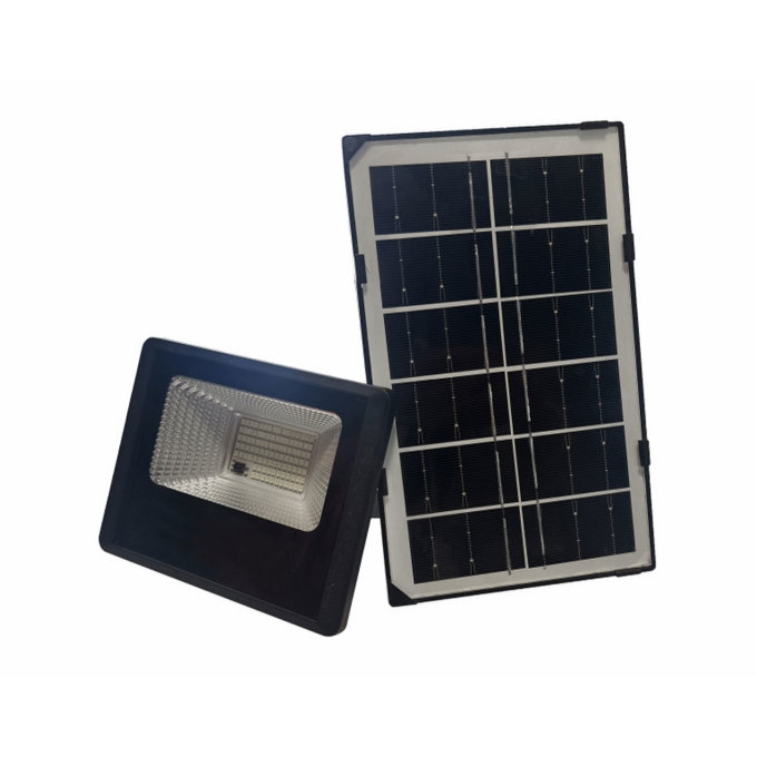 SOLARNI LED REFLEKTOR HOUSTON+DALJINSKI 50W/4000K/IP65/BLACK (10790)