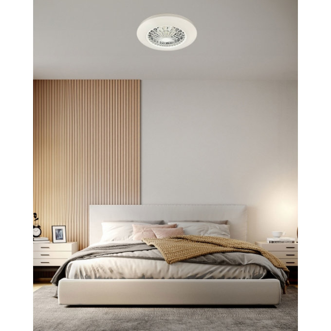 LED STROPNI VENTILATOR LIVIA BIJELI D486 48W/6350lm/3000-6500K/IP20 (10620)