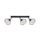 AXEL BLACK COPPER SPOT REFLEKTOR 3x E27/40W (10195)